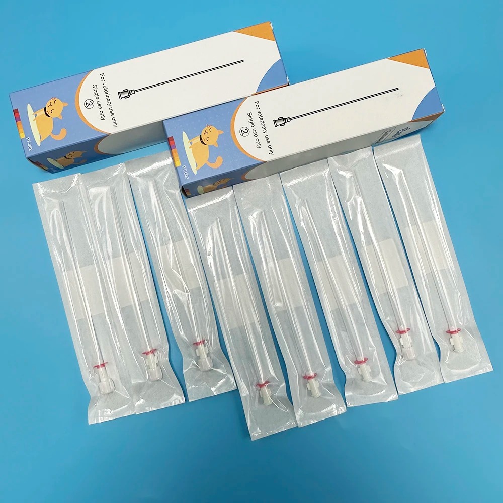 Vet Tech Accessories - 10Pcs/box Cat Catheter with Stylet 3Fr