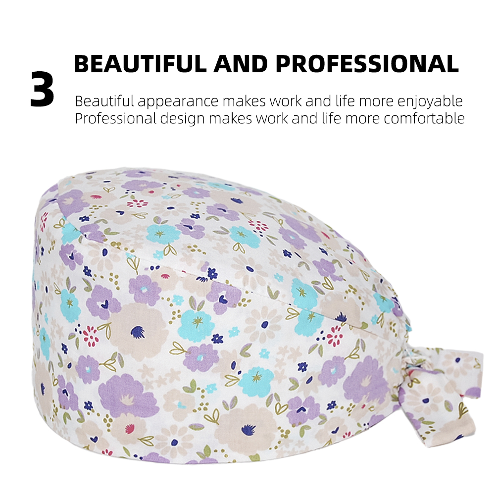 women men Cartoon scrubs Caps  - огляд і ціна Vet Tech Accessories