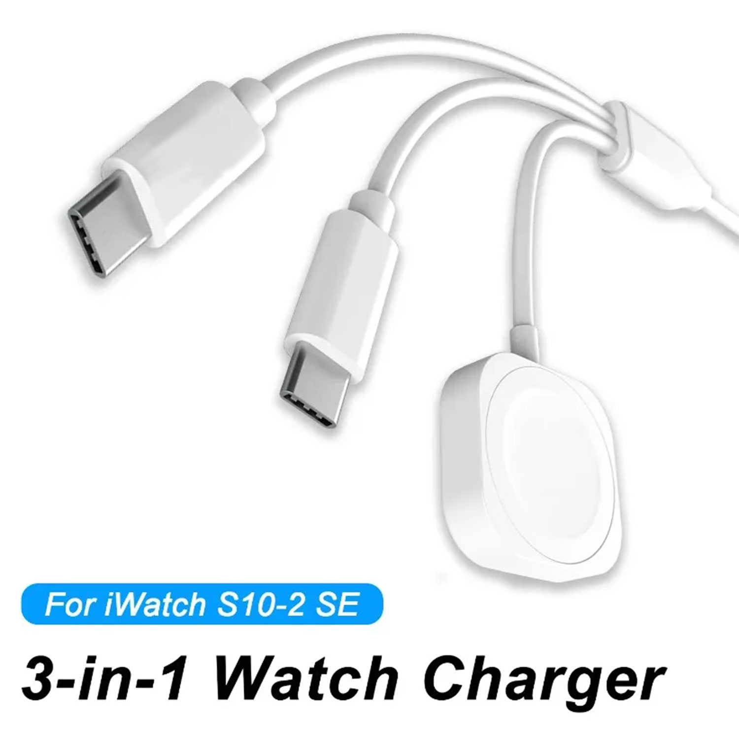 3 in 1  Magnetic Watch Charger - огляд і ціна Power Bank Wireless