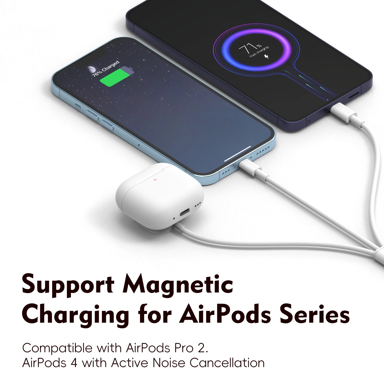 3 in 1  Magnetic Watch Charger - огляд і ціна Power Bank Wireless