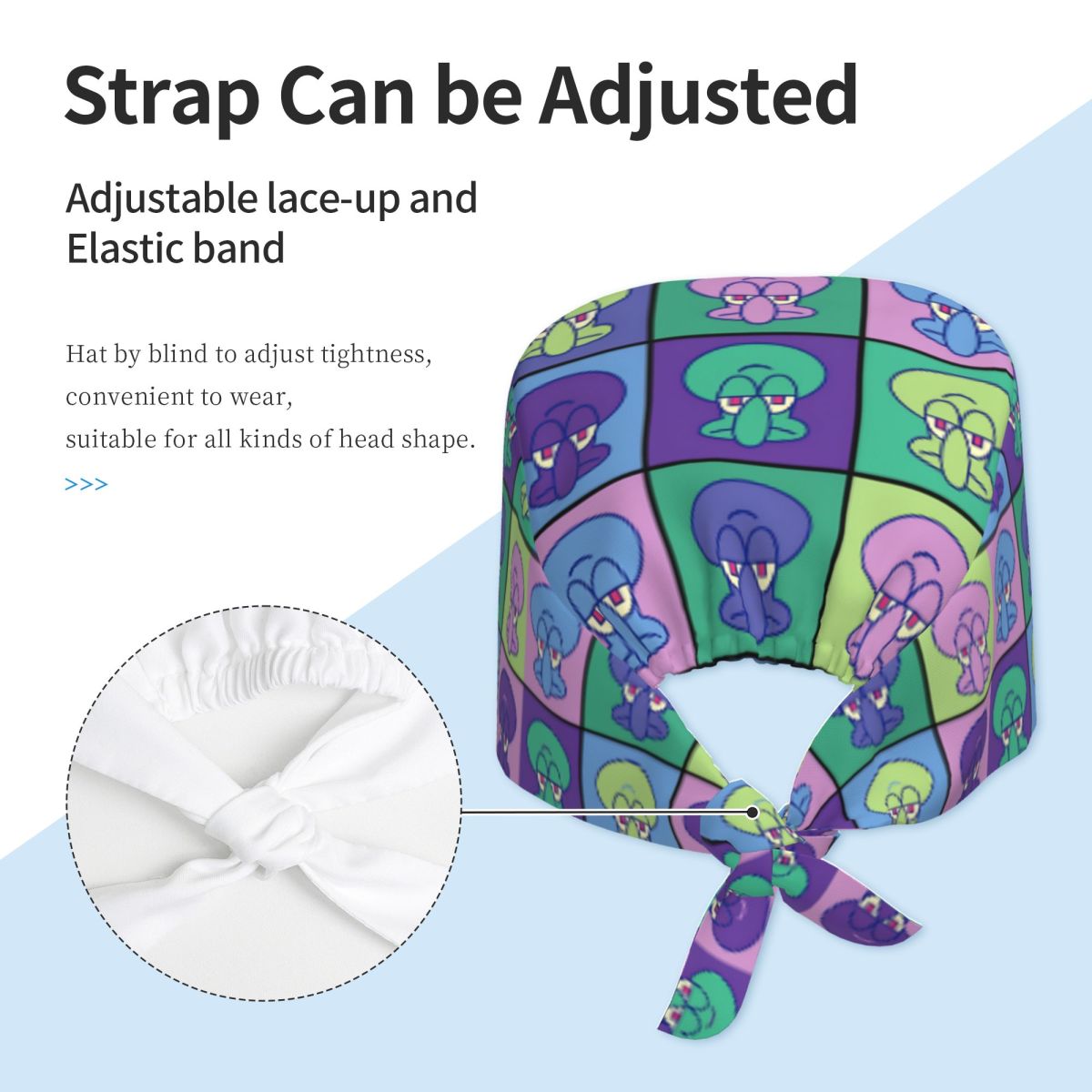 Medical Hat S-Spongebobs Work  - огляд і ціна Vet Tech Accessories