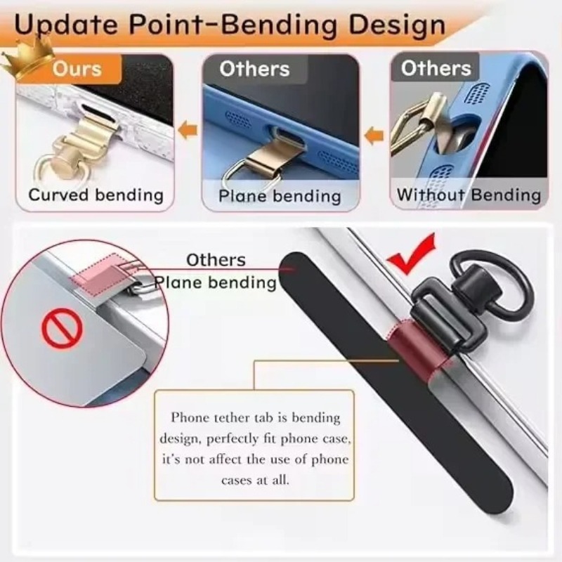 360 Rotating Phone Lanyard Cli - огляд і ціна Phone Stand Aluminum