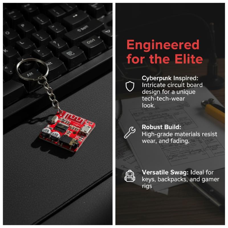 Circuit Board Keychain Minimal - огляд і ціна Tech Woven Accessories